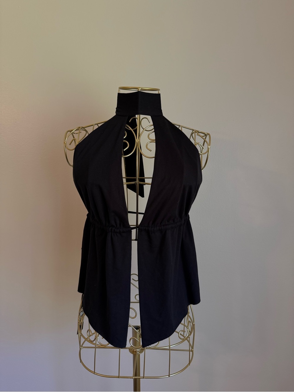 Fashion Nova Black Halter top